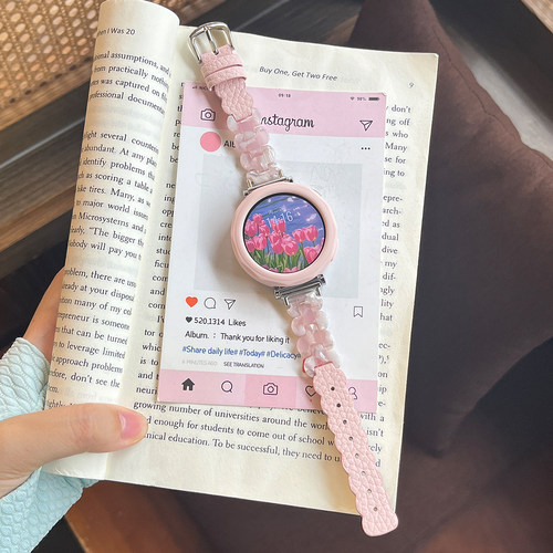 适用于OPPO X2 Mini手表表带新品Watch4Pro树脂皮质3Pro运动智能夏季女款透气X2保护套壳XL高级感时尚配件