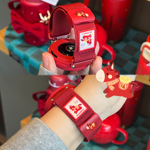 gt4男女款 GT6磁吸gt6pro弹力带watch5秋冬季 适用于华为手表gt5表带新品 荣耀5高级YS运动智能腕带 马上發財