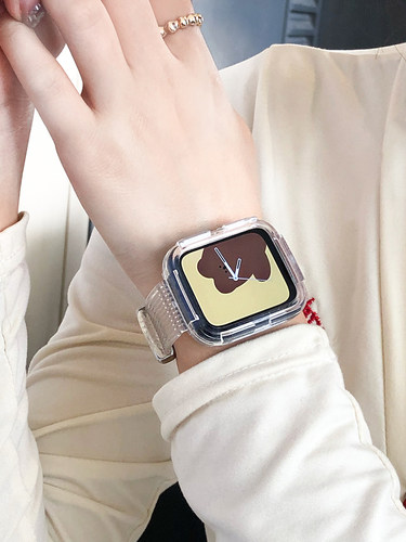 冰川透明一体全包 适用于oppowatch1/2/3系