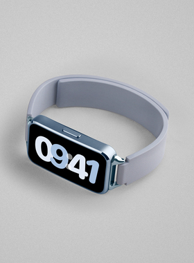 适用keep手环B5表带新品KEEP升级科纳皮硅胶时尚拼色强力磁吸b4腕带运动健康简约男女生情侣创意设计款夏天b3