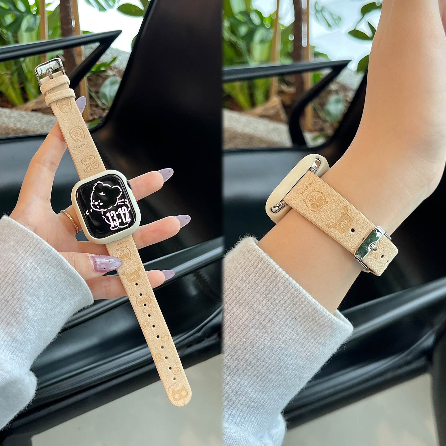 适用于小米手环9pro表带新款手表8pro电子运动智能腕带红米watch6绒面皮REDEM WATCH5/4男女款XL高级感秋冬