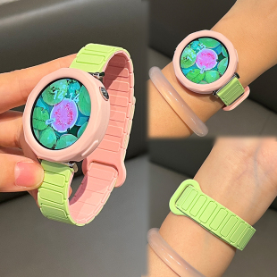 gt1女士gt2硅胶男士 夏天3pro磁吸回环工字新品 张婧仪同款 适用华为GT6表带手表watch5系列gt5女表watchgt4女款