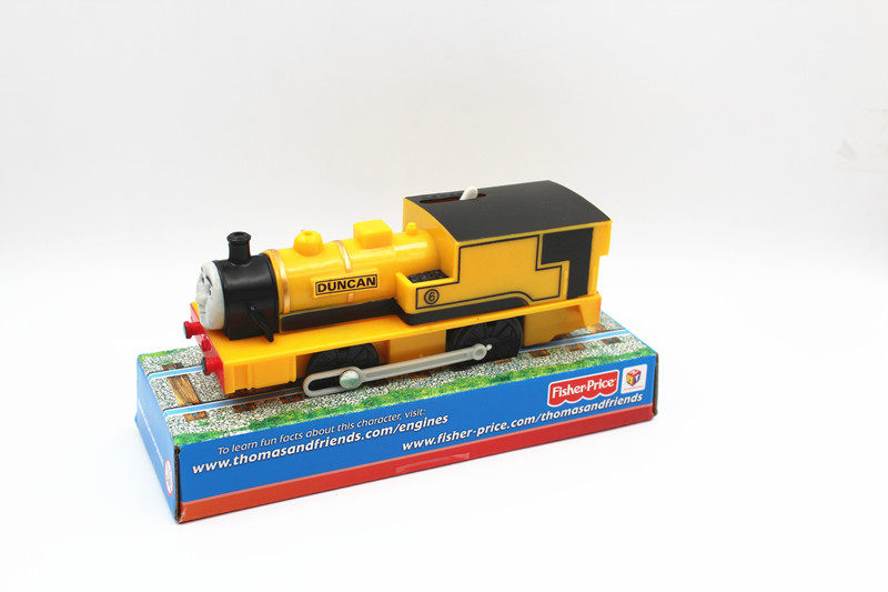 ELECTRIC TRACK EDUCATIONAL TOYS PLASTIC TRAIN DUNCAN DUNCAN TRAIN BOYS KIDS TOYS NO. 5 BATTERY
