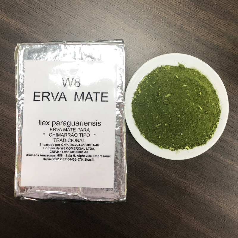 W8马黛茶粉1KG装巴西原装进口