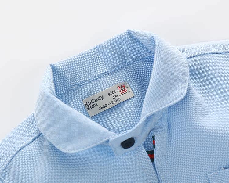 Chemise garcon à manche longue - Ref 2073096 Image 4