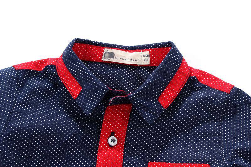 Chemise garcon à manche longue - Ref 2082213 Image 4