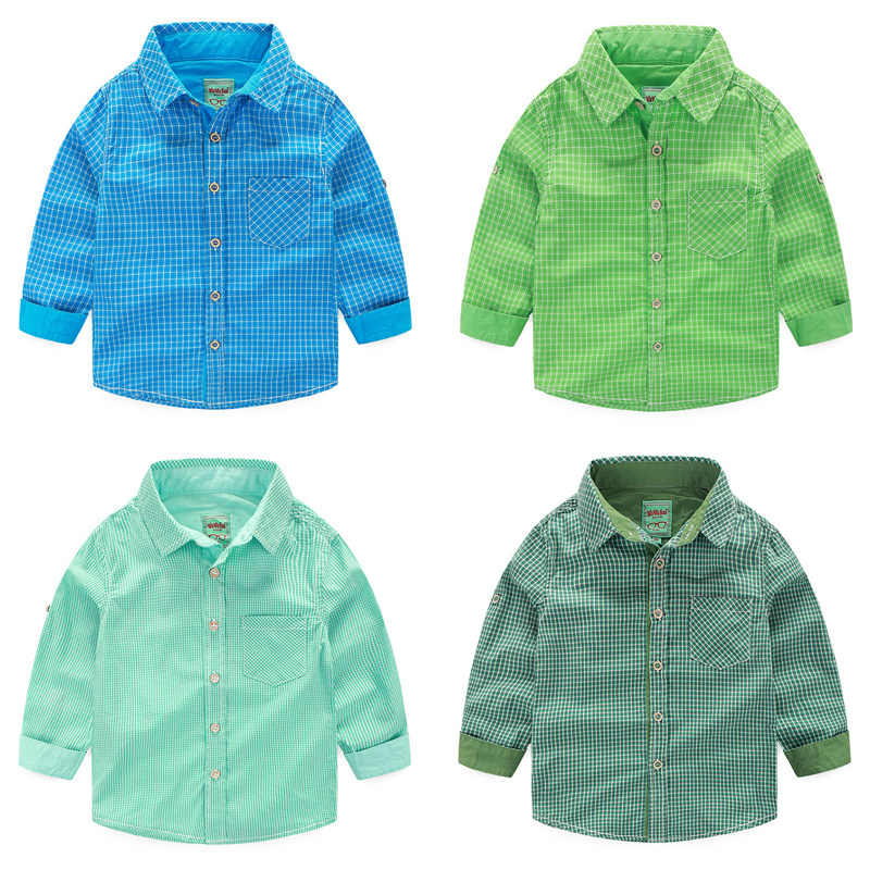 Chemise garcon à manche longue - Ref 2082198 Image 1