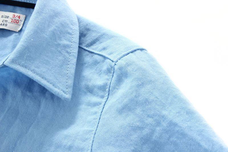 Chemise garcon à manche longue - Ref 2082156 Image 4