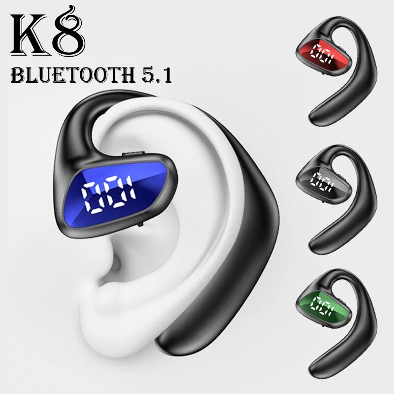 柏林之声无线蓝牙耳机单耳挂耳式9D环绕立体声HIFI高音质智能降噪