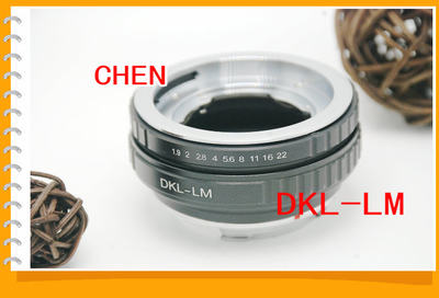 DKL-LM转接环 施耐德DKL镜头转Leica徕卡M口 可接天工自动LM-EA 7