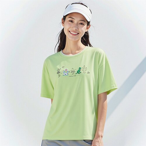 李宁短袖女子凉感透气短袖