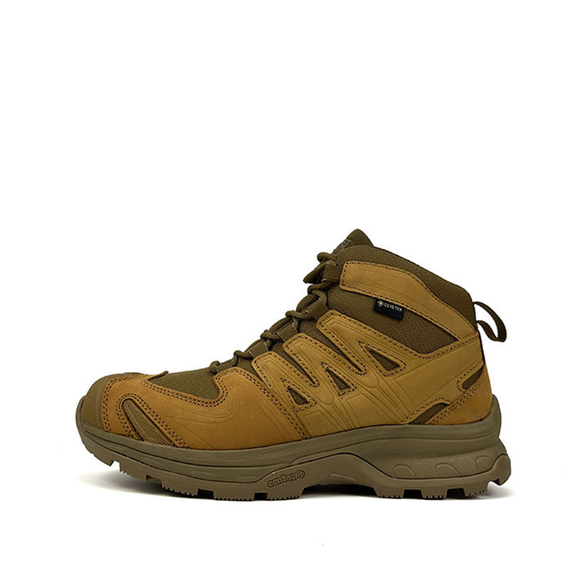 thumbnail for New Gtx Waterproof, Lightweight, Breathable, Shock-Absorbing and Non-Slip Men's Mid-Top Outdoor Desert Tactical Boots Hiking and Mountaineering Shoes