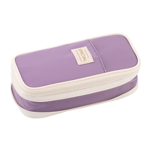 安蔻笔袋大容量文具盒ins日系大容量笔盒angoo笔袋女孩铅笔盒中学生男孩子女小学生上学用品文具袋女生高级