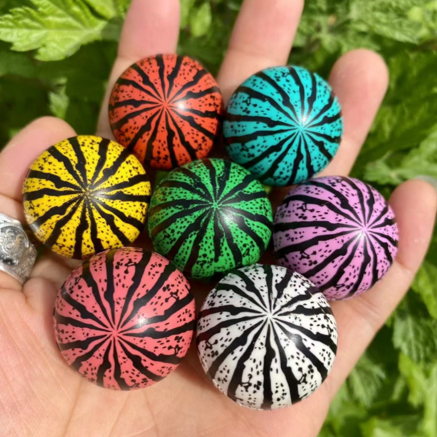 45号弹力球手工制作天然橡胶