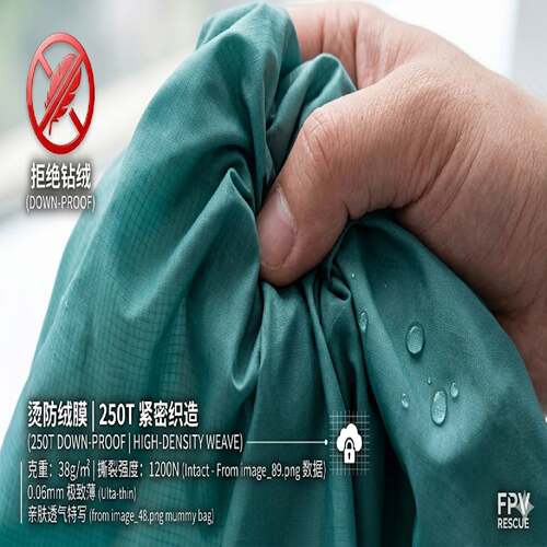 防风防水耐磨20D尼龙格子防绒膜
