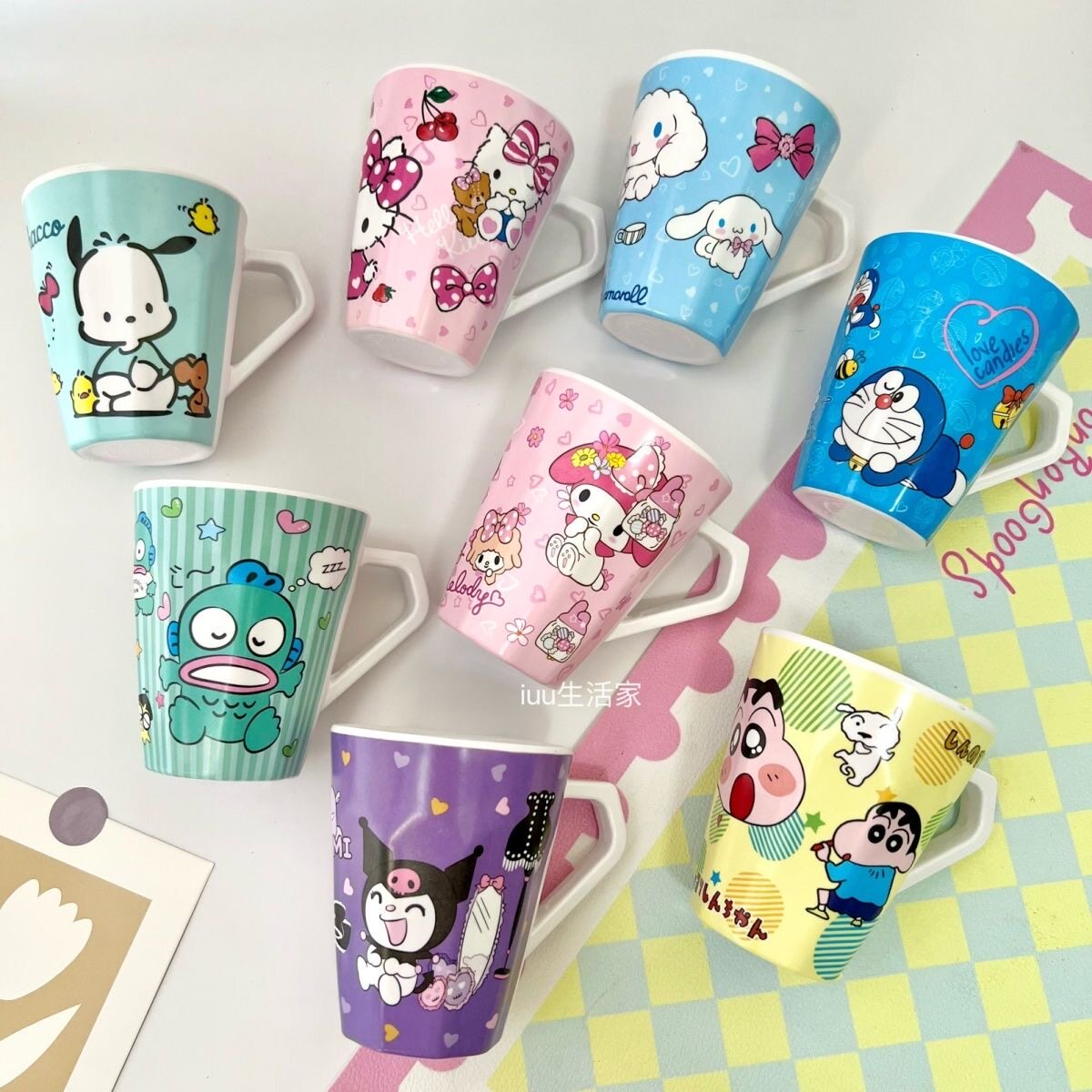 卡通可爱漱口杯水杯儿童牙缸刷牙杯宝宝喝水手柄杯子情侣款洗漱杯,家庭/个人清洁工具,洗漱杯,淘宝优惠券,粉丝福利购,淘宝优惠卷