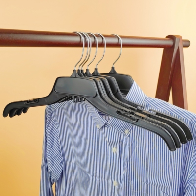 商店衬衫展示塑料衣架484VICS