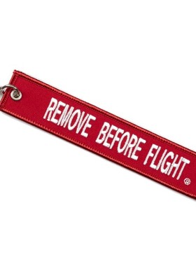 飞行商店 波音Boeing Remove Before Flight钥匙扣