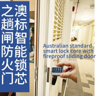 Australian standard graffiti Bluetooth smart lock core香上门