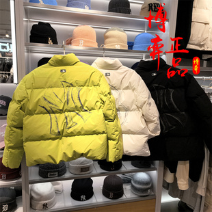 MLB25冬季新款男女情侣复古NY背大标时尚运动加厚羽绒服3ADJB5056