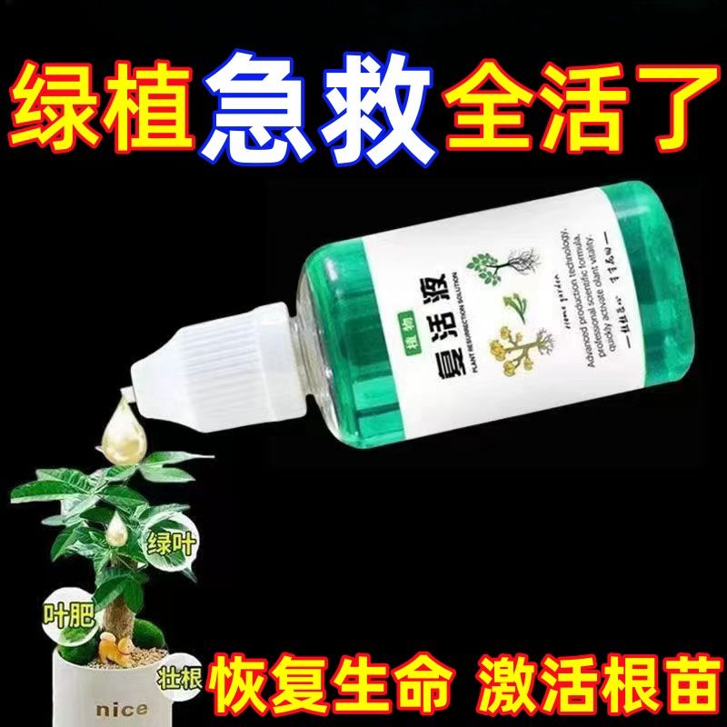 植物花卉复活液针对植物光杆发黄掉叶专用生长快速活性生根液壮苗