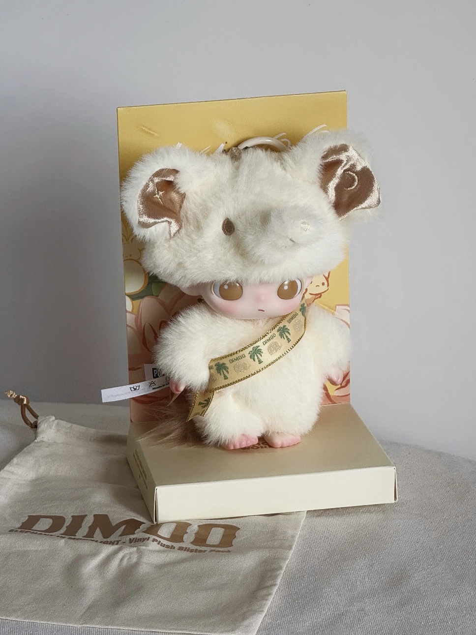 POPMART泡泡玛特DIMOO 泰国限定小象迪士尼系列搪胶毛绒挂件