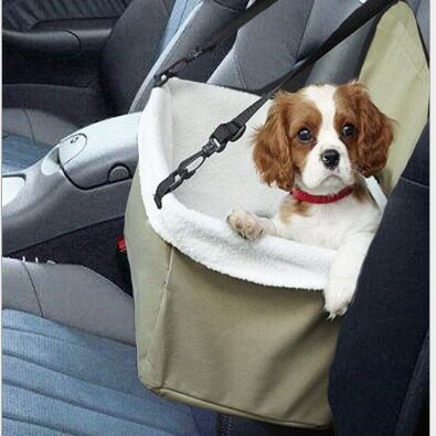 畅销车载宠物窝 pet booster seat 创意汽车车载宠物篮猫狗通用