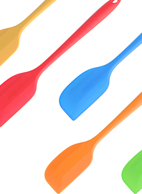 实验室用耐高温硅胶铲 烘培硅胶刮Relab一体式环保硅胶刮刀奶油刮