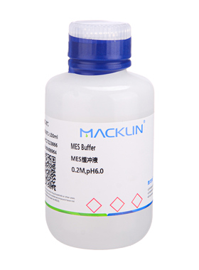 麦克林实验室化学试剂NONE6964 MES缓冲液 100ml/瓶 0.2M，pH6.0
