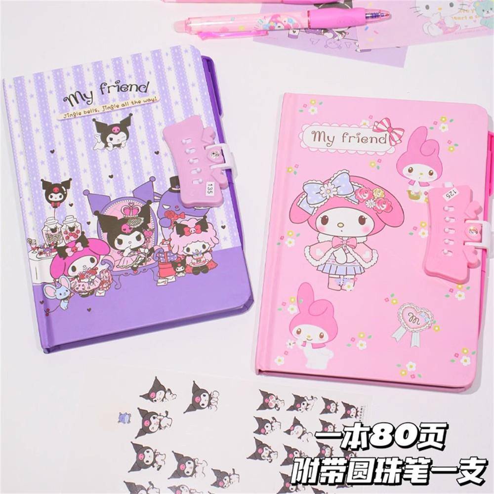 可爱卡通密码本幼儿园文具小礼品小学生笔记本儿童32K日记手账本