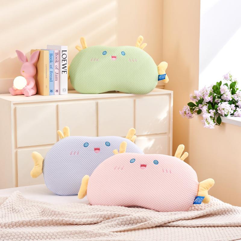 A类儿童枕头夏季记忆卡通回弹枕芯小孩子冰凉亲肤睡眠幼儿园枕头