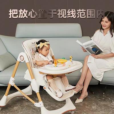 卡曼karmababy宝宝餐椅E202婴儿卓椅家用成长座椅吃饭多功能餐桌