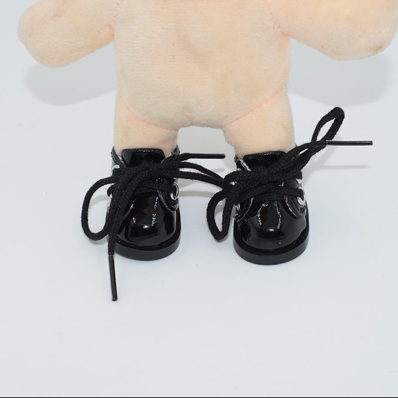 新款6分BJD 15CM棉花娃娃鞋30厘米关节玩偶小皮鞋娃娃换装配件