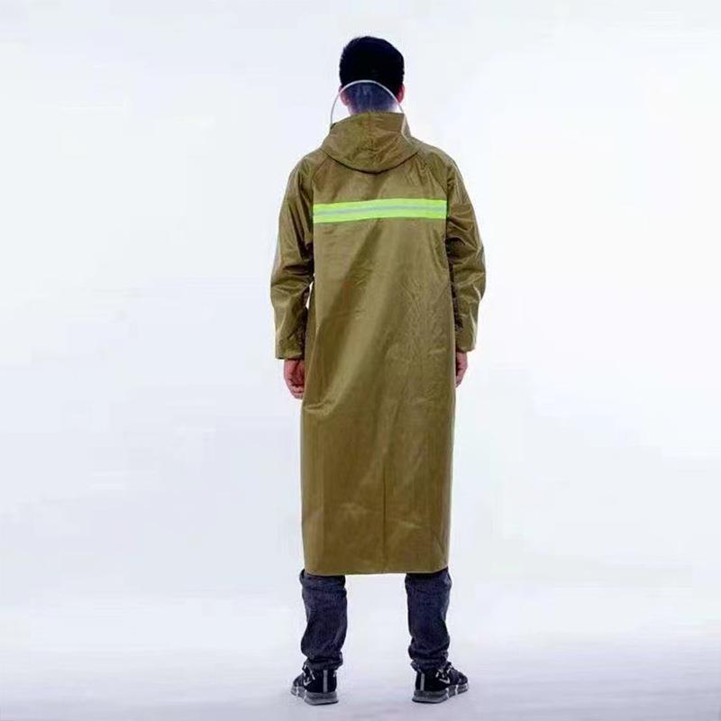 华达尼长风衣长款连体雨衣全身男女成人款加厚徒步旅行户外雨衣