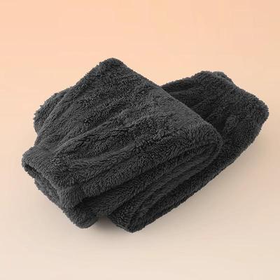 冬季男童珊瑚绒加厚加绒款儿童睡裤保暖深色女孩中大童睡衣家居裤