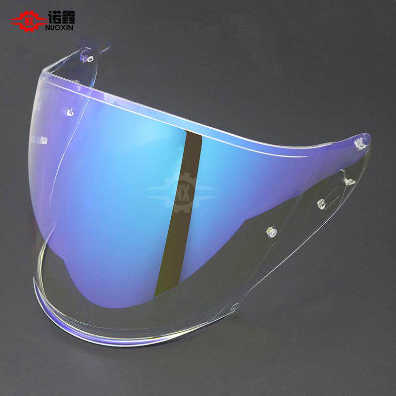 适配SHOEI J-CRUISE 1代 2代 J-FORCE4半盔电镀镜片极光日夜通用
