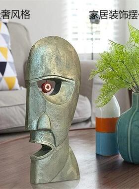 亚马逊热卖贝尔雕塑人头摆件艺术装饰工艺品摆件欧美家居装饰摆件