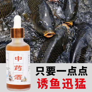 鱼味道中药酒钓鱼小药黑坑野钓草鱼鲤鱼鲫鱼罗非鱼多种类型诱鱼剂