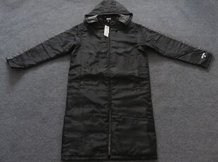 外贸日单秋冬轻便男士夹棉运动棉衣棉服外套连帽长款63492