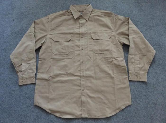 男士户外防泼水面料衬衣