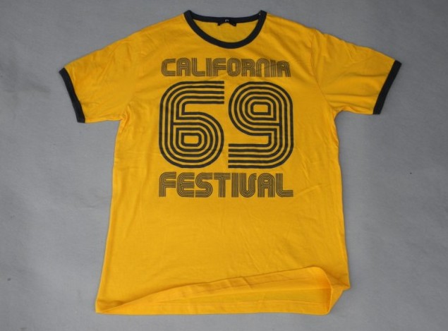 外贸纯棉针织面料情侣款运动