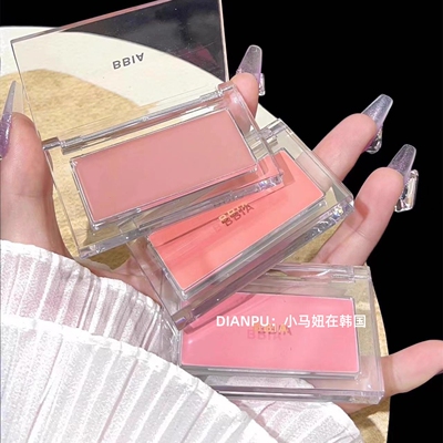 小猴子推荐韩国bbia单色腮红膏