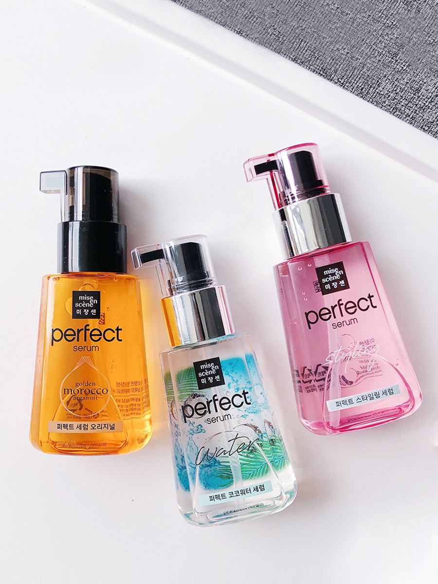 韩国爱茉莉护发精油新款水蜜桃染烫后修复毛躁滋润柔顺护发素80ml