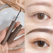 韩国UNNY染眉膏自然立体持久不脱色防水防汗初学者眉粉眉刷三合一