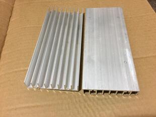 厚15mm.没开螺丝孔 宽65mm 散热片 长160mm