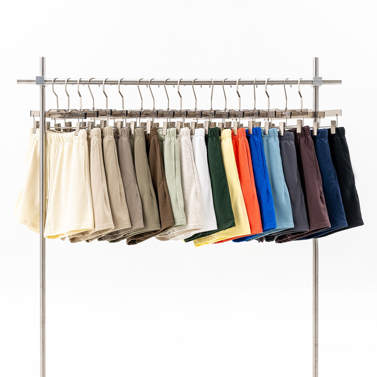 FOG重磅欧美潮牌多色系纯色百搭宽松短裤男女同款运动休闲五分裤