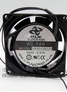 AC FAN 220V 8025 HA8025B22H 8CM 机柜工控机箱 KTV 散热风扇