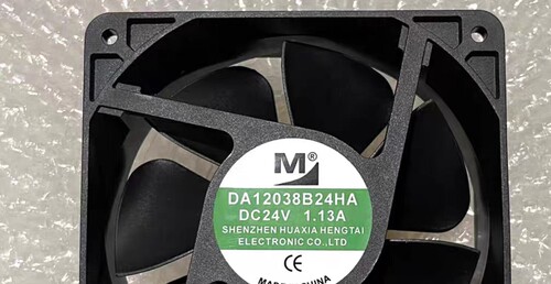 全新DA12038B24HA 24V 1.13A 12038 12CM 变频器 散热风扇
