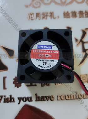 everwin4020 24v付4cm公分直流伏排换气功放设备小方形散热风扇机