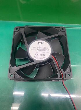 AFB1212VHE 12038 12V 0.90A 12厘米 大风量双滚珠 风扇